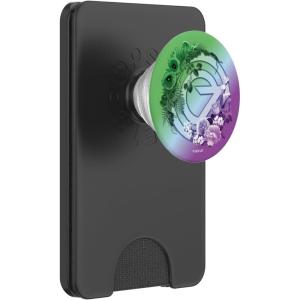 imageWicked For Good Oz Logo Floral and Vine PopSockets Adhesive PopGripMagnetic PopWallet