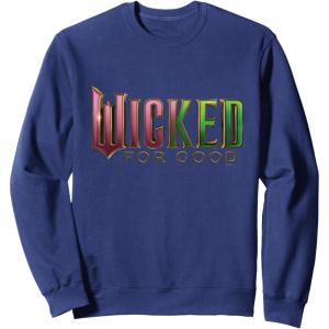 imageWicked For Good Pink To Green Logo SweatshirtNavy Blue