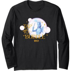 imageWicked For Good Tap to Bubble Long Sleeve TShirtBlack
