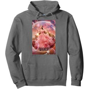 imageWicked Glinda Bubble Poster Pullover HoodieAsphalt Grey