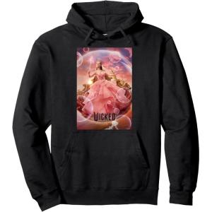 imageWicked Glinda Bubble Poster Pullover HoodieBlack