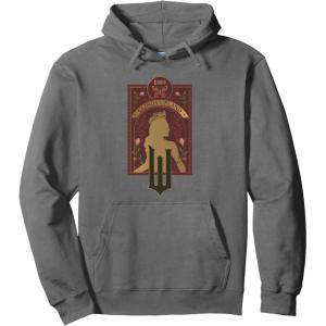 imageWicked Glinda Upland Floral Silhouette Pullover HoodieAsphalt Grey