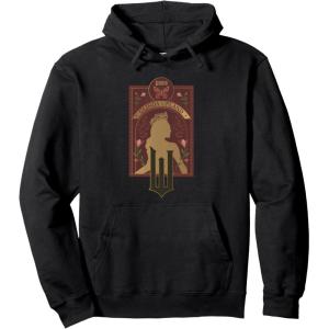 imageWicked Glinda Upland Floral Silhouette Pullover HoodieBlack