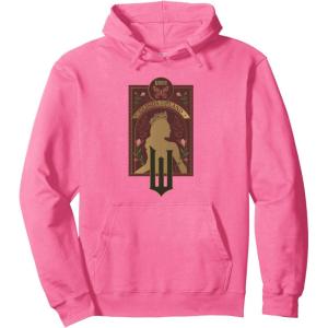 imageWicked Glinda Upland Floral Silhouette Pullover HoodieBright Pink