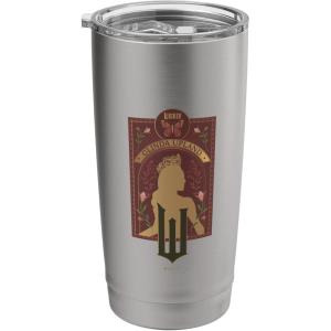 imageWicked Glinda Upland Floral Silhouette Stainless Steel Insulated TumblerBrushed Steel