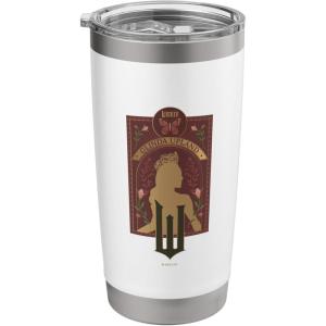 imageWicked Glinda Upland Floral Silhouette Stainless Steel Insulated TumblerWhite
