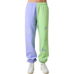 imageWomens A Whole Heart SweatpantsPurpleGreen