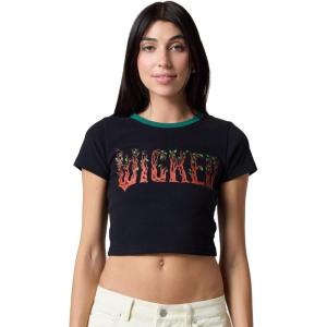 imageWomens Elphaba Wicked Logo Baby TeeBlack