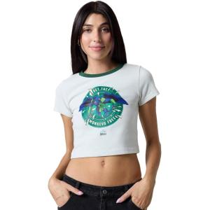 imageWomens Set The Monkeys Free Baby TeeGrey