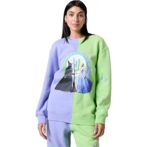 imagewomens A Whole Heart CrewneckPurpleGreen