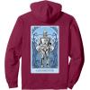 imageWicked For Good A Man Made of Tin Front ampamp Back Pullover HoodieBurgundy
