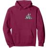 imageWicked For Good A Man Made of Tin Front ampamp Back Pullover HoodieBurgundy