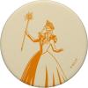 imageWicked For Good Glinda Gold Silhouette Front And Back PopSockets Adhesive PopGripAdhesive PopGrip