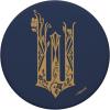 imageWicked For Good Ozian Gold Logo Front And Back PopSockets Adhesive PopGripAdhesive PopGrip