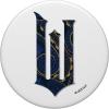 imageWicked For Good Ozian Pattern Logo Front And Back PopSockets Adhesive PopGripAdhesive PopGrip