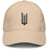 imageWicked Movie Black W Logo White Adjustable Puff Embroidered Baseball HatStone