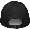 imageWicked Pink And Green Circle Logo Black Adjustable Baseball HatBlack