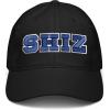 imageWicked Shiz Colligate Adjustable Puff Embroidered Baseball HatBlack