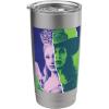 imageWicked For Good Glinda and Elphaba Split Portrait Stainless Steel Insulated TumblerBrushed Steel