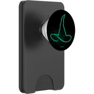 imageWicked For Good Elphaba Watchful Hat PopSockets Adhesive PopGripMagnetic PopWallet