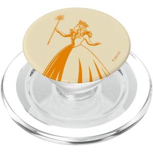 imageWicked For Good Glinda Gold Silhouette Front And Back PopSockets Adhesive PopGripMagnetic PopGrip