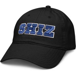 imageWicked Shiz Colligate Adjustable Puff Embroidered Baseball HatBlack