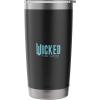 imageWicked For Good Elphaba Striking Portrait Stainless Steel Insulated TumblerBlack