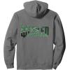 imageWicked For Good Torn Green Logo Front And Back Pullover HoodieAsphalt Grey
