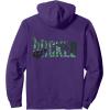 imageWicked For Good Torn Green Logo Front And Back Pullover HoodiePurple