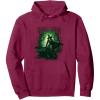 imageWicked For Good Elphaba Twirl in the Forest Pullover HoodieBurgundy