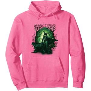 imageWicked For Good Elphaba Twirl in the Forest Pullover HoodieBright Pink