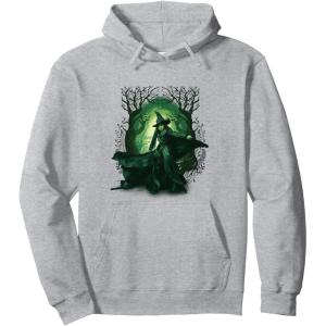 imageWicked For Good Elphaba Twirl in the Forest Pullover HoodieHeather Grey