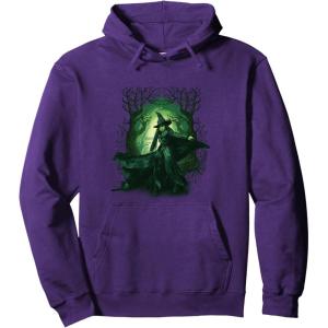 imageWicked For Good Elphaba Twirl in the Forest Pullover HoodiePurple