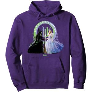 imageWicked For Good Glinda and Elphaba Friends Forever Changed Pullover HoodiePurple