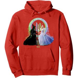 imageWicked For Good Glinda and Elphaba Friends Forever Changed Pullover HoodieRed