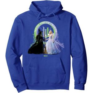 imageWicked For Good Glinda and Elphaba Friends Forever Changed Pullover HoodieRoyal Blue