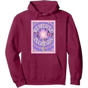 imageWicked For Good Glindas Magic Spark Pullover HoodieBurgundy