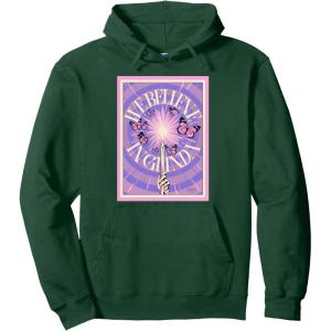 imageWicked For Good Glindas Magic Spark Pullover HoodieDark Green