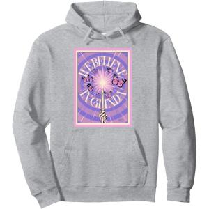 imageWicked For Good Glindas Magic Spark Pullover HoodieHeather Grey