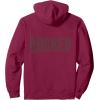 imageWicked For Good Enchanted Forest Front And Back Pullover HoodieBurgundy