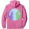 imageWicked For Good Face to Face Front ampamp Back Pullover HoodieBright Pink