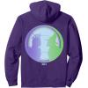 imageWicked For Good Face to Face Front ampamp Back Pullover HoodiePurple