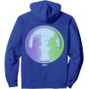 imageWicked For Good Face to Face Front ampamp Back Pullover HoodieRoyal Blue