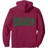 imageWicked For Good Fractured Green Logo Pullover HoodieBurgundy