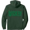imageWicked For Good Fractured Green Logo Pullover HoodieDark Green