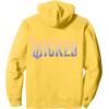 imageWicked For Good Glinda Elegant Logo Front And Back Pullover HoodieLemon Yellow
