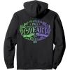imageWicked For Good Two Halves of the Whole Heart Front ampamp Back Pullover HoodieBlack