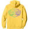 imageWicked For Good Two Halves of the Whole Heart Front ampamp Back Pullover HoodieLemon Yellow