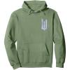imageWicked For Good Bubble Shimmer Logo Front And Back Pullover HoodieSage Green