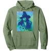 imageWicked For Good Elphaba Close Up Florals Pullover HoodieSage Green